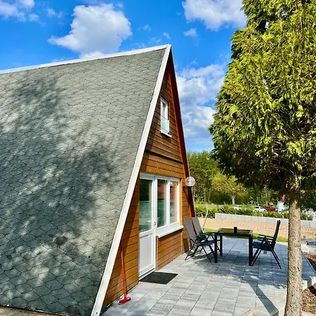 Finnhütten Am Storkower In Brandenburg Сasa de vacaciones *