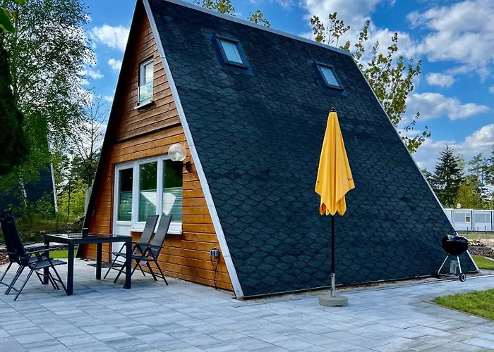 Finnhuette Marie Am Storkower Feriehus Storkow (Mark)