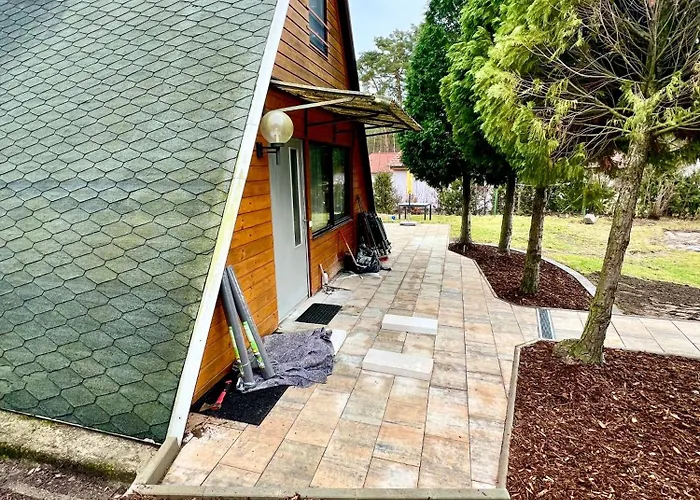 Finnhuette Marie Am Storkower Feriehus Storkow (Mark)